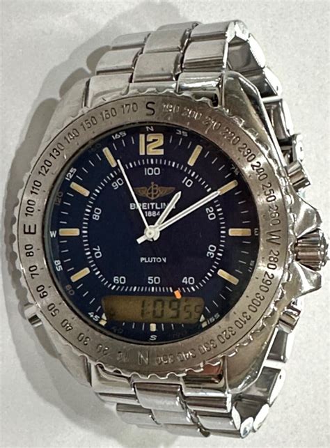 a51038 breitling ebay|Breitling Used Watch Pluton Model No. A51038 BREITLING .